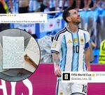 Lionel Messi anunció su retiro de la Selección de Argentina atreves de Instagram.