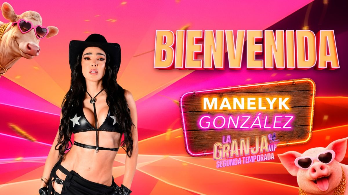 Manelyk González es la participante número 14 confirmada de La Granja VIP 2.