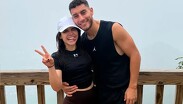 Sebastián Cáceres y Alana Flores mantuvieron una relación mientras el defensa jugó en México