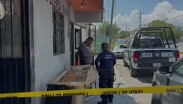 La zona fue acordonada por elementos de la Policía Municipal, quienes permanecieron en el sitio.