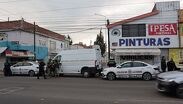 Elementos de Seguridad realizan un operativo en la zona de Mercado Zapata en la ciudad de Puebla