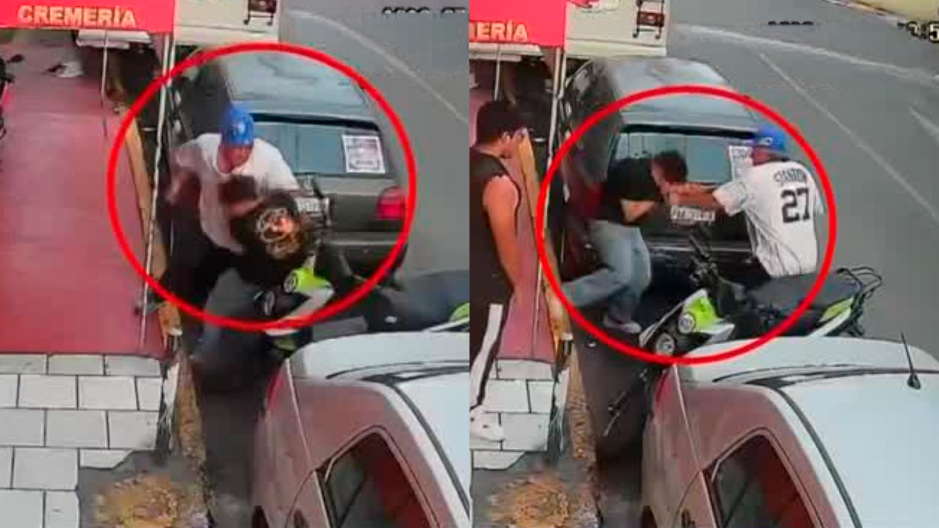 Hombre los amenaza de muerte a trabajadores y dispara al aire en Tlalnepantla