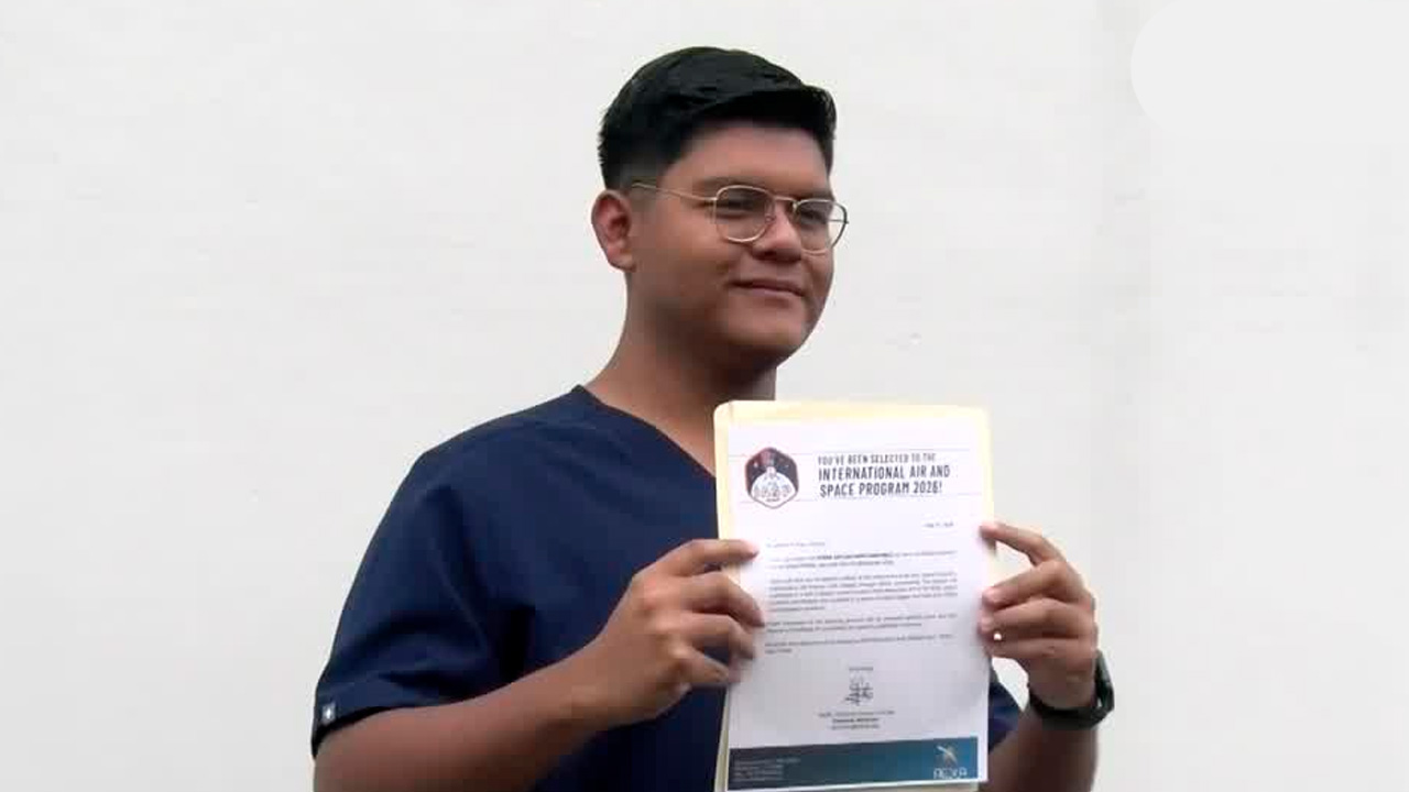 Joven poblano de 19 años viajará a la NASA con un proyecto de salud espacial