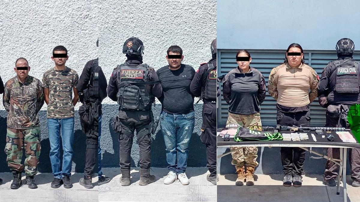 El primer operativo se realizó en las calles Adolfo Garza y Marcelino de la Garza.