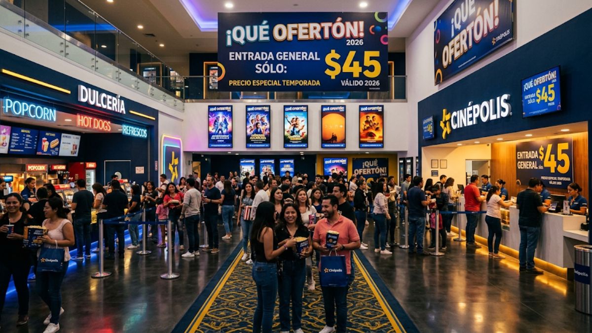 Regresa el ¡Qué Ofertón! a Cinepolis | Generada con Gemini