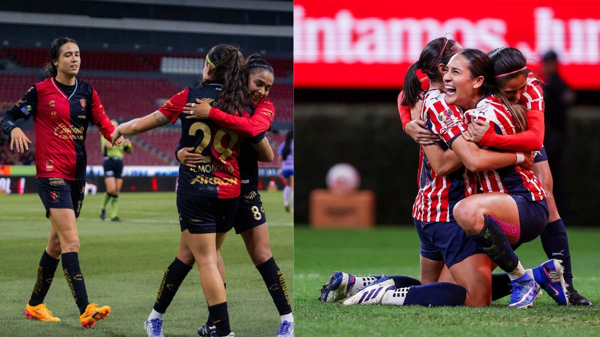 Las rojinegras del Atlas tiene como objetivo vencer a su más acérrimo rival | vía Facebook: Atlas Femenil, Chivas Femenil