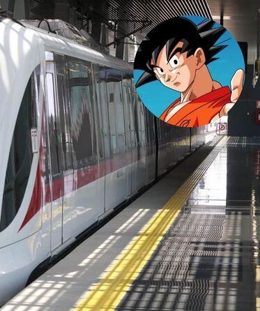 La voz de Goku de Mario Castañeda te acompañará en el Tren Ligero de Guadalajara. | Siteur.