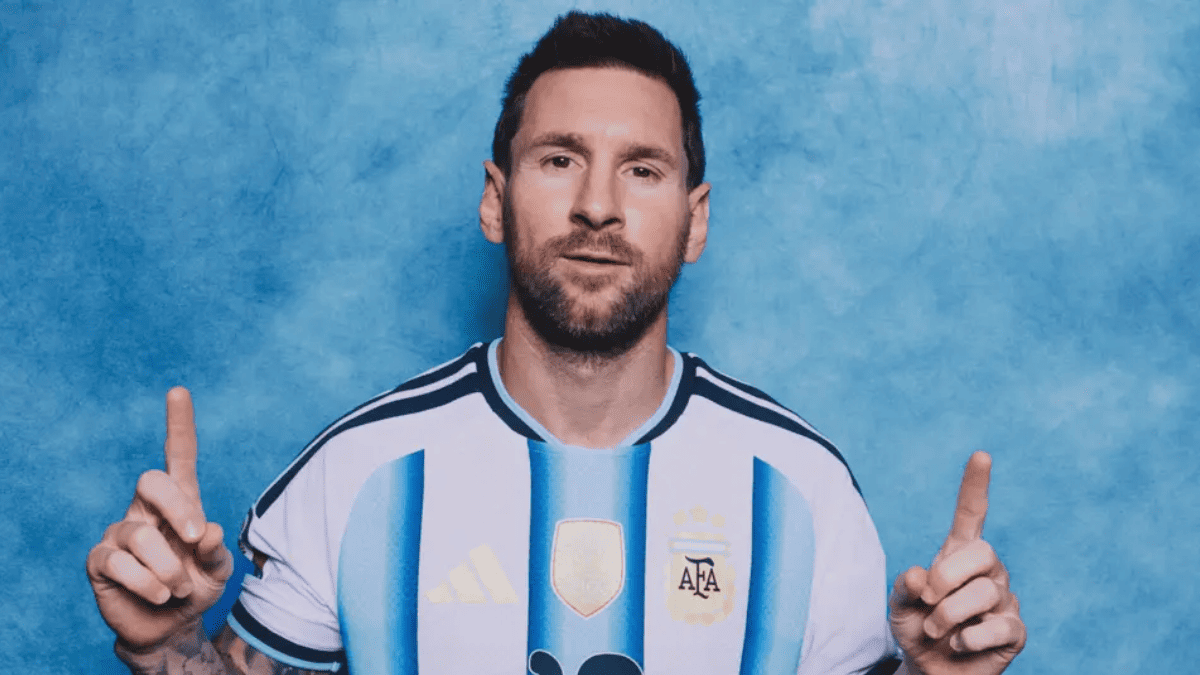 Lionel Messi anunció su retir oficial de la Selección Argentina. | @LEGO