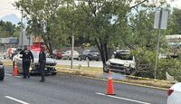 Ocurrió la tarde de este viernes a la altura del kilómetro 247 de la Carretera Nacional.