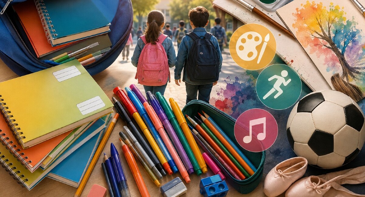 Regresa a clases con el arte en tus hijos.