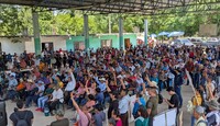 Representantes de los pueblos Náhuatl y Tének.