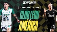 León y América se enfrentan por el tercer lugar de la Leagues Cup 2026 / @LeaguesCup