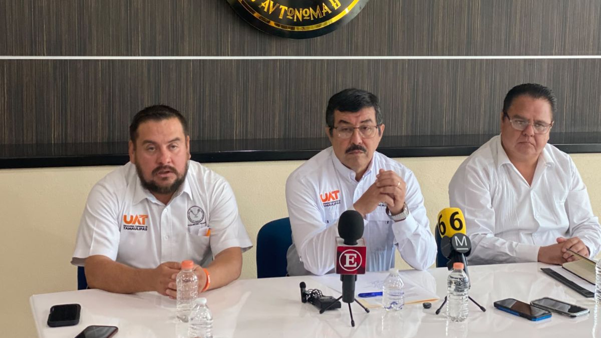 El rector Dámaso Anaya Alvarado aseguró que ya colaboran con la Fiscalía General de Justicia de Tamaulipas para aportar la información necesaria.