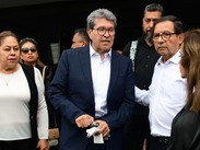 Ricardo Monreal, coordinador de Morena y presidente de la Jucopo de la Cámara de Diputados acudió al velorio de Zenyazen Escobar | Tonatiuh Navarro