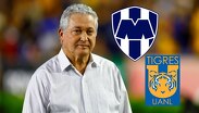Víctor Manuel Vucetich dirigió a Tigres en el Clásico del descenso ante Rayados en 1996 / Jorge López