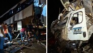 El accidente ocurrió sobre el crucero Lázaro Cárdenas, en el municipio de Rosamorada