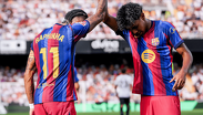 La noche tuvo como uno de sus grandes protagonistas a Lamine Yamal. | @FCBarcelona