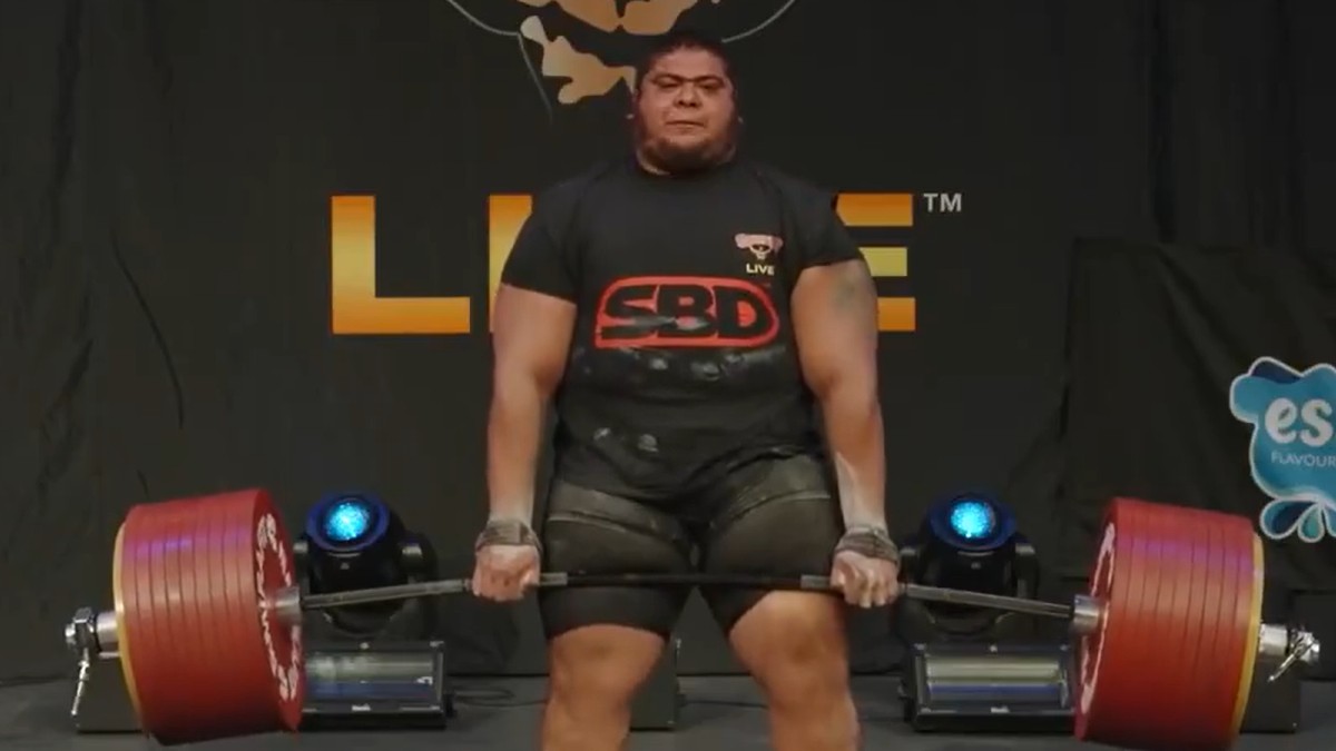 Raúl Flores levantó 511 kilos en el World Deadlift Championship 2026