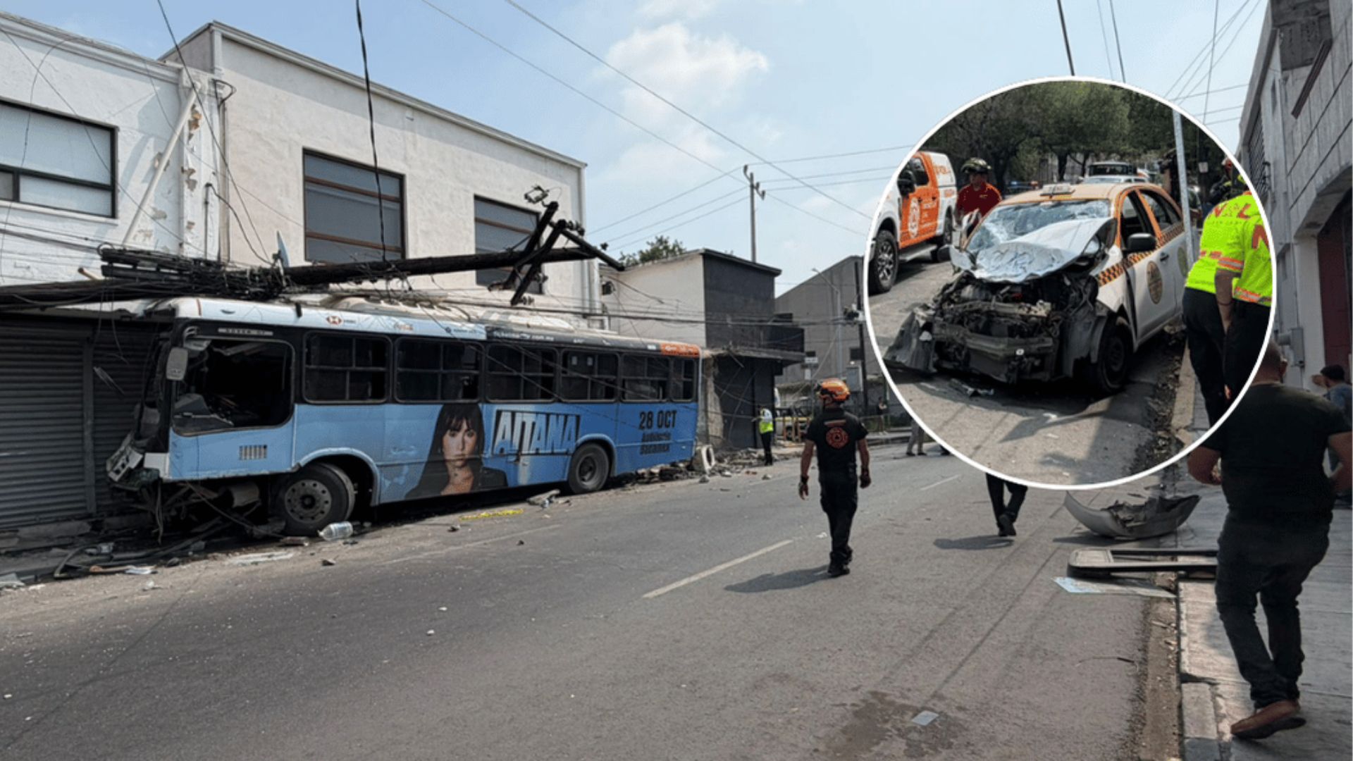 Ruta 13 protagoniza choque en Monterrey; una menor resulta lesionada. TD Fin de Semana Vespertino Monterrey, 05 de septiembre de 2026