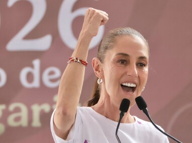 Sheinbaum garantizó que el gobierno de México seguirá trabajando para el pueblo.