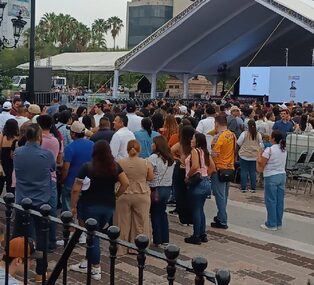 La visita forma parte del recorrido que la Presidenta realiza por las 32 entidades del país.