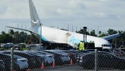 La aeronave siniestrada es un Boeing 767-300 de aproximadamente 32 años de antigüedad reconvertido a carguero