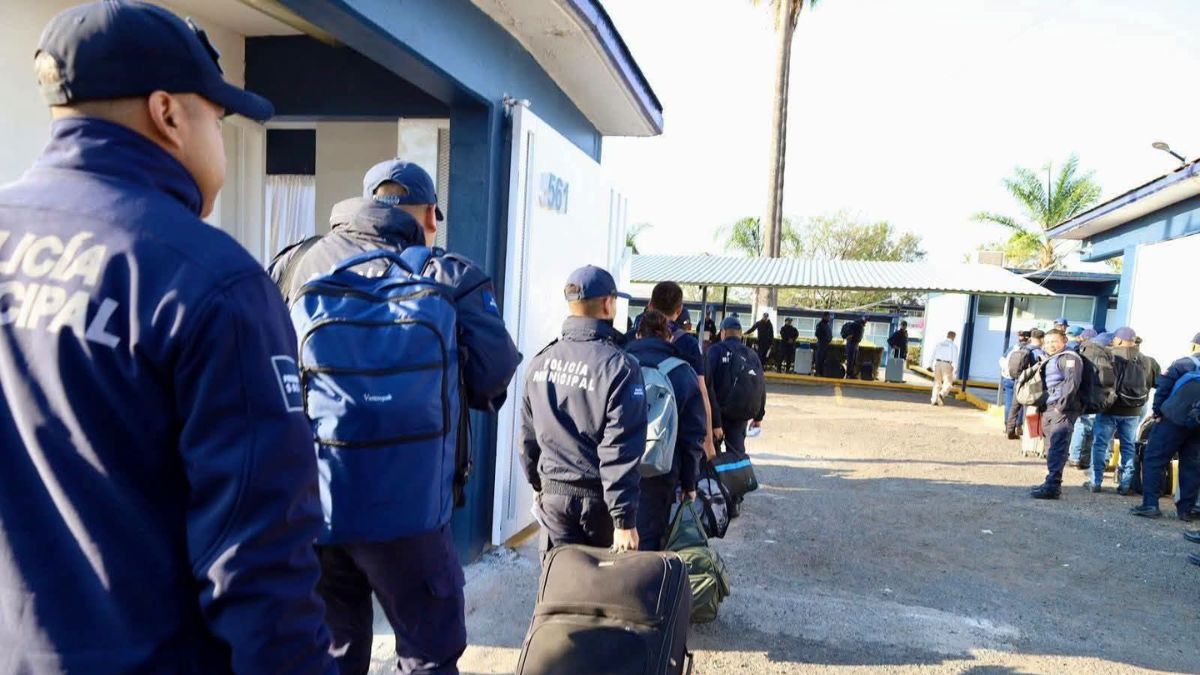 Alfredo Ramírez Bedolla acusa a Grecia Quiroz de mentir por despido de 109 policías en Uruapan. | Secretaría de Seguridad Pública Uruapan vía Facebook