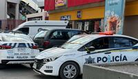 Elementos de seguridad acordonaron el perímetro en el cruce de López Mateos y De la Juventud.