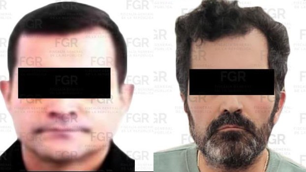 La FGR detuvo a dos masculinos tras  la investigación contra la presunta red de huachicol fiscal. | Fiscalía General de la República