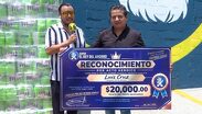 Luis fue sorprendido con un homenaje por parte de su empresa, quienes destacaron su valor y reflejos |