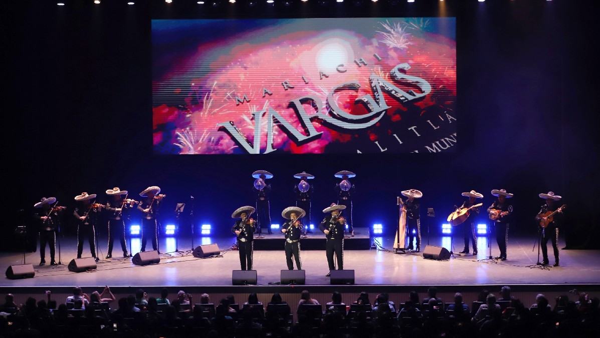 El Mariachi Vargas de Tecalitlán rindió homenaje a Luis Miguel.