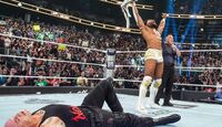 Tras la resistencia del rapero Lil Yachty en un reto contrarreloj, Trick Williams derrotó a Baron Corbin para proclamarse nuevo Campeón de los EEUU.