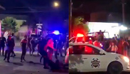 Riña en El Carmen deja cuatro detenidos y dos policías lesionados. TD Matutino Monterrey, 07 de septiembre 2026