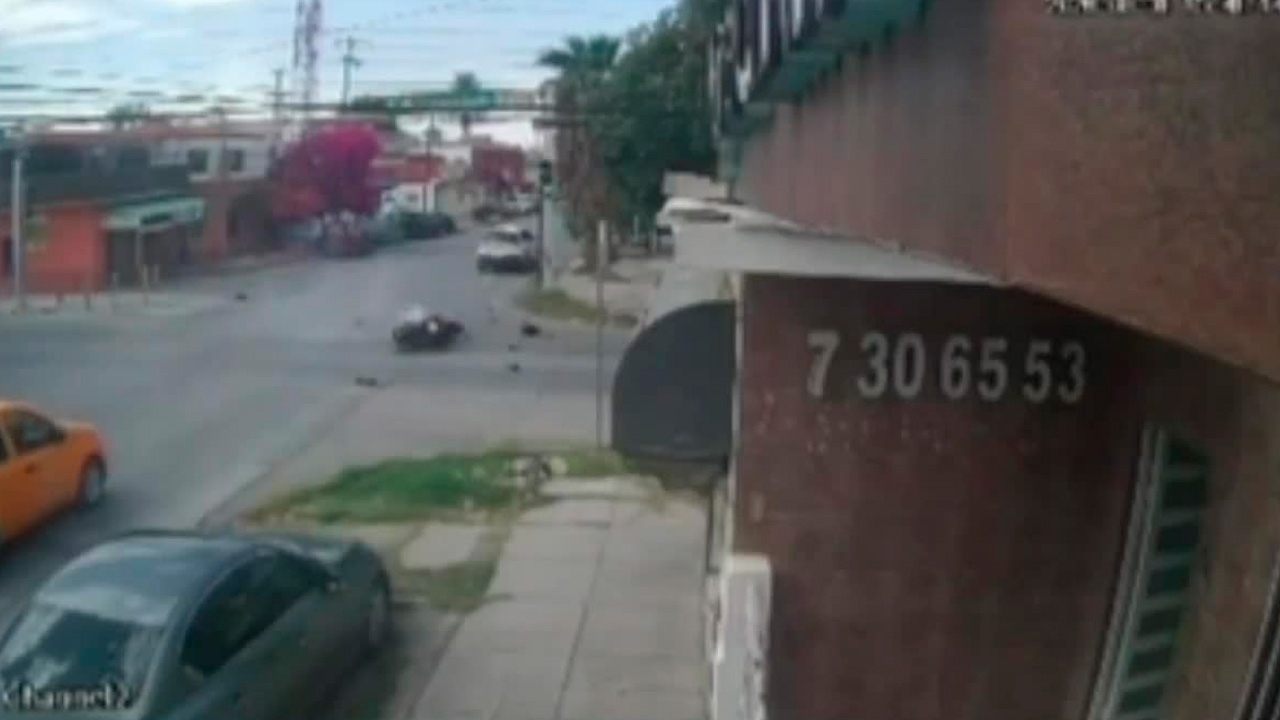 Sale a la luz VIDEO de accidente de motociclista que terminó con su vida en la avenida corregidora de Torreón