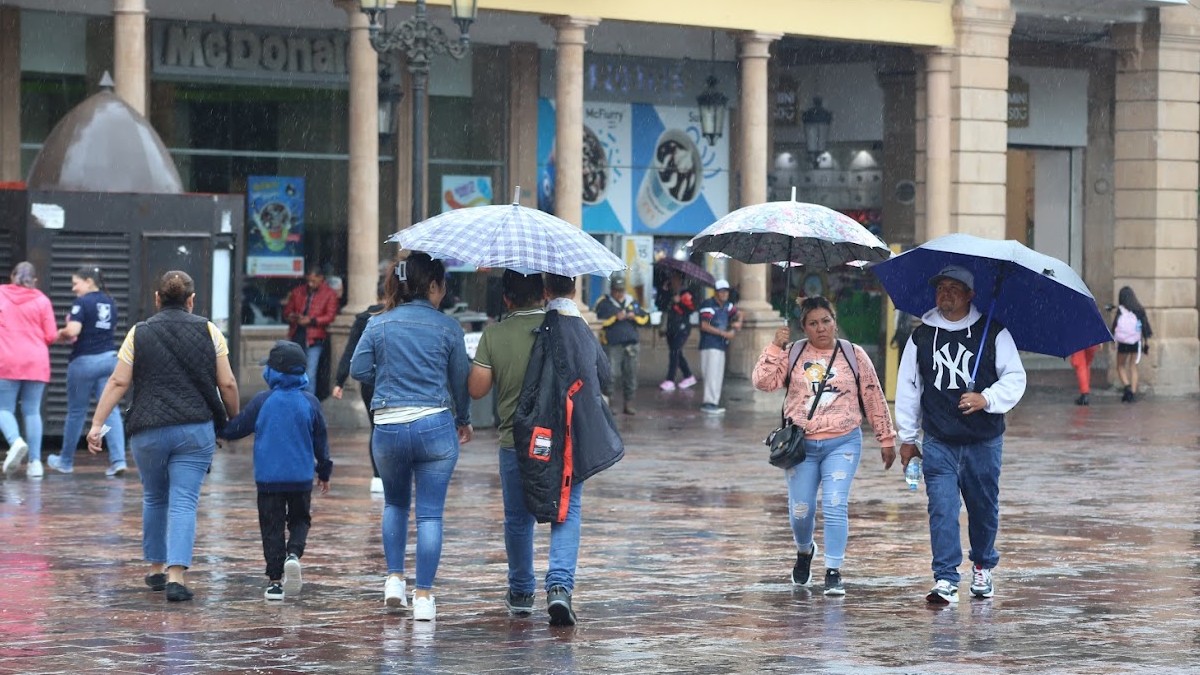 Temporada de lluvias en León.