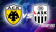 AEK recibe al LASK Linz en la primera jornada de la Champions League