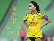 Las Águilas y la atacante mexicana competirán en Londres ante figuras de clubes como Barcelona, Real Madrid, Lyon y Chelsea.