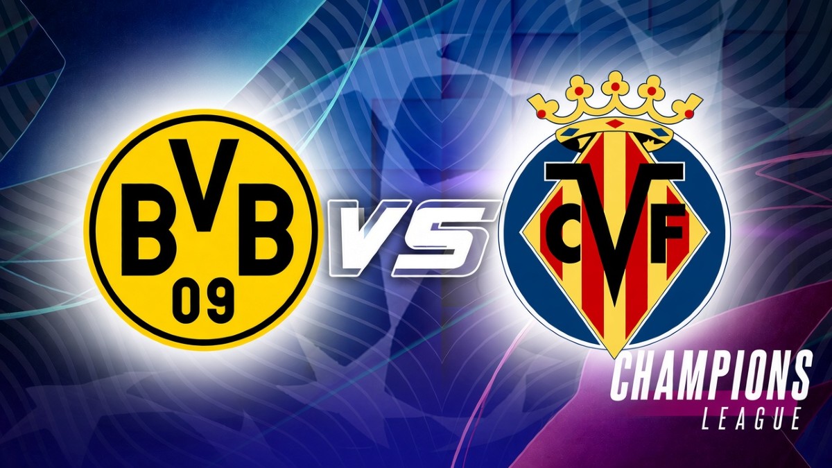 Borussia Dortmund y Villarreal se enfrentan en la primera jornada de la UEFA Champions League 2026 en el Signal Iduna Park