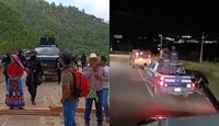 Las comunidades denuncian inseguridad por la presencia del crimen organizado.
