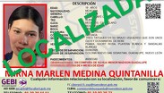 La mujer y su hija fueron localizadas en buen estado de salud.
