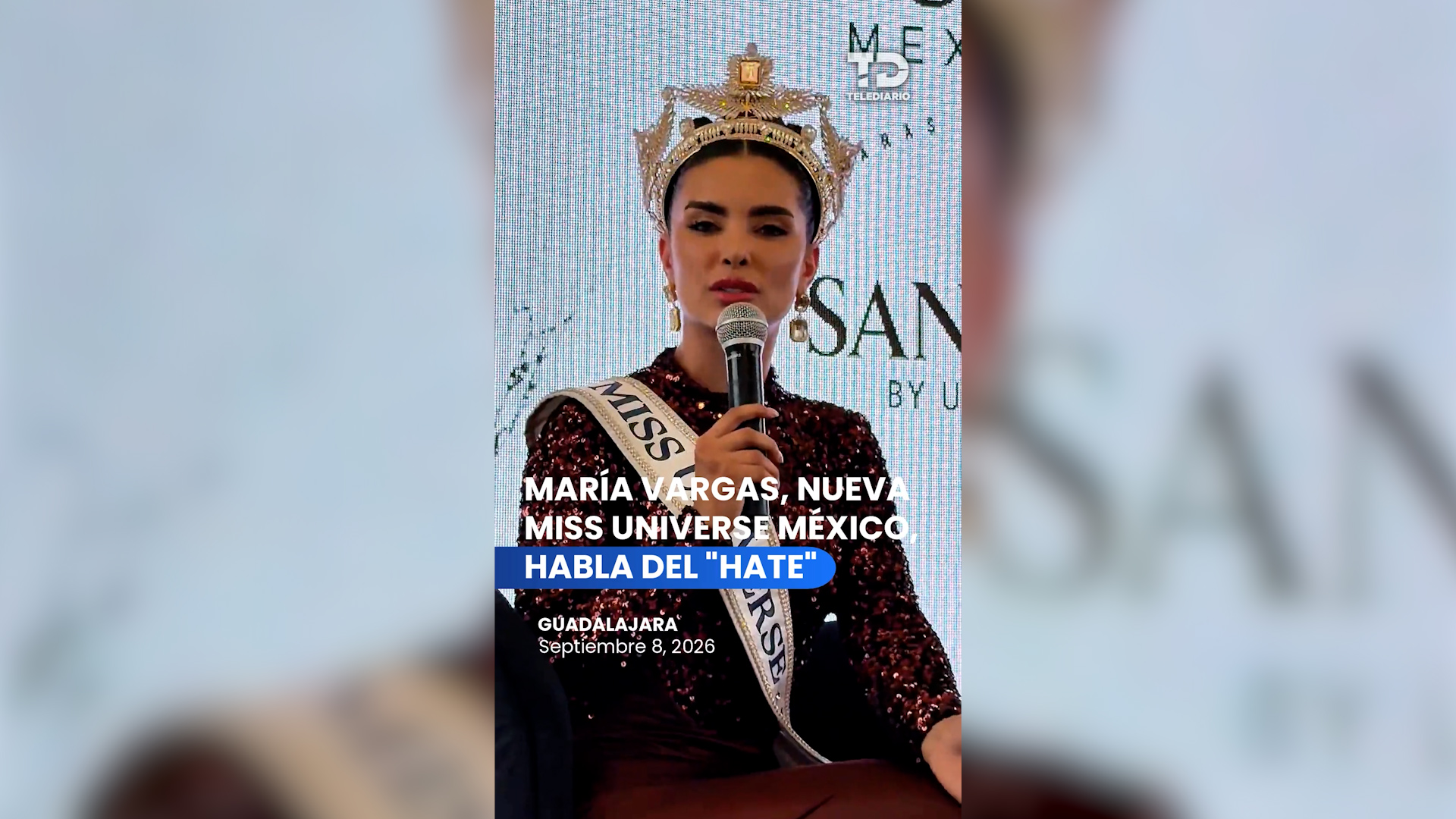 María Vargas: De Guadalajara a Miss Universe 2026 en Puerto Rico