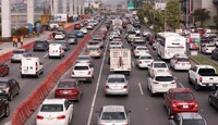 Problema de tráfico en Monterrey. / Luis Guerra