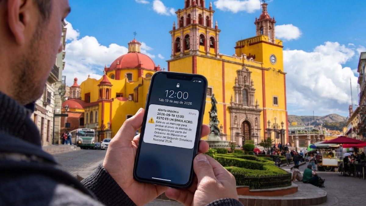 Segundo Simulacro Nacional 2026 en el estado de Guanajuato | Generada con Gemini
