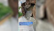 Socavón en Tonalá alcanza los 45 metros de largo