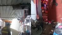 Al menos dos viviendas afectadas y una mujer lesionada, fue el saldo de una explosión en Tecámac por presunta acumulación de gas.