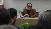 Claudia Arlett Espino, secretaria ejecutiva del INE, renuncia a su cargo.