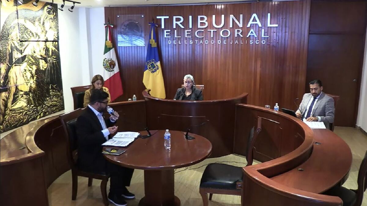 El partido aún tiene la posibilidad de apelar a la decisión. | Tribunal Electoral del Estado de Jalisco vía YT.