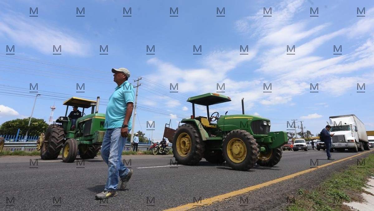 Primer bloqueo carretero confirmado en Guanajuato