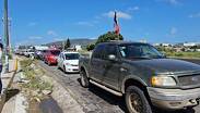 Trabajadores del campo reunidos en Pinar de la Venta, en Zapopan.