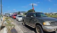 Trabajadores del campo reunidos en Pinar de la Venta, en Zapopan.